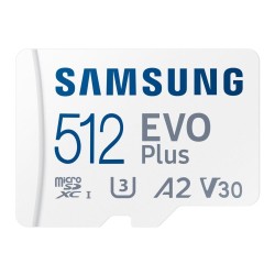 Karta pamięci Samsung EVO Plus 2024 microSDXC 512GB UHS-I U3 A2 V30 +
