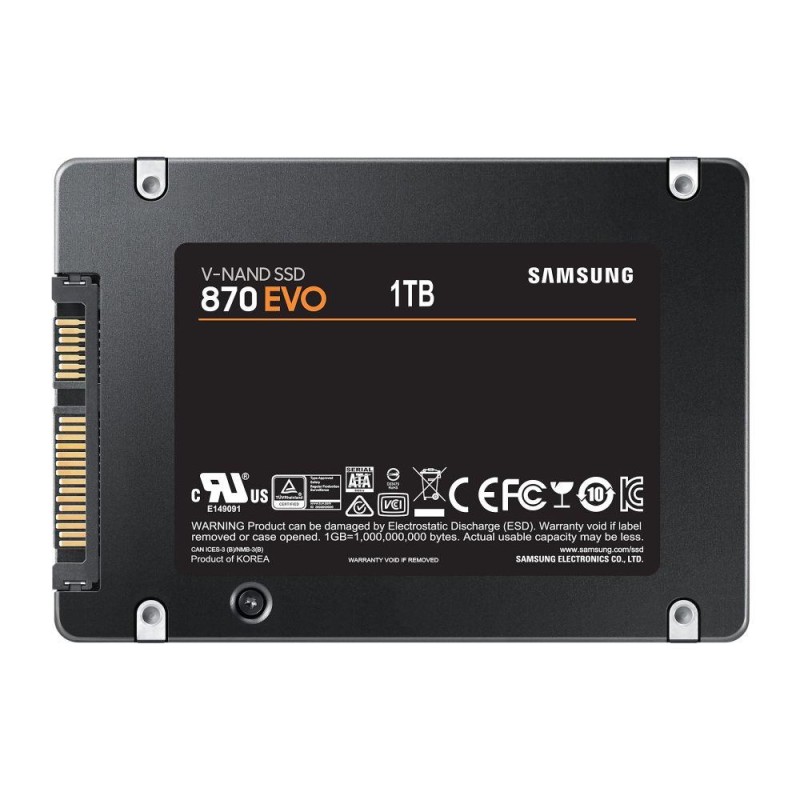 Dysk SSD Samsung 870 EVO 1TB 2,5“ SATA3 (560/530) V-NAND 3bi… | PartsPC.pl