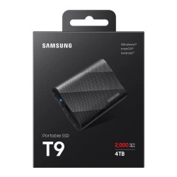 Dysk SSD zewnętrzny Samsung T9 Portable 4TB (2000/1950 MB/s) USB 3.2 Black