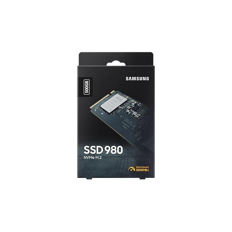 Dysk SSD Samsung 980 500GB M.2 2280 PCIe 3.0 x4 NVMe (3100/2600 MB/s) TLC