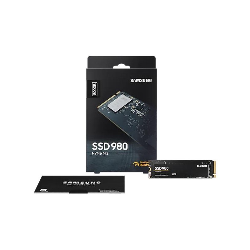 Dysk SSD Samsung 980 500GB M.2 2280 PCIe 3.0 x4 NVMe (3100/2600 MB/s) TLC