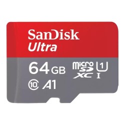 Karta pamięci MicroSDXC SanDisk Ultra 64GB A1 C10 UHS-I | PartsPC.pl