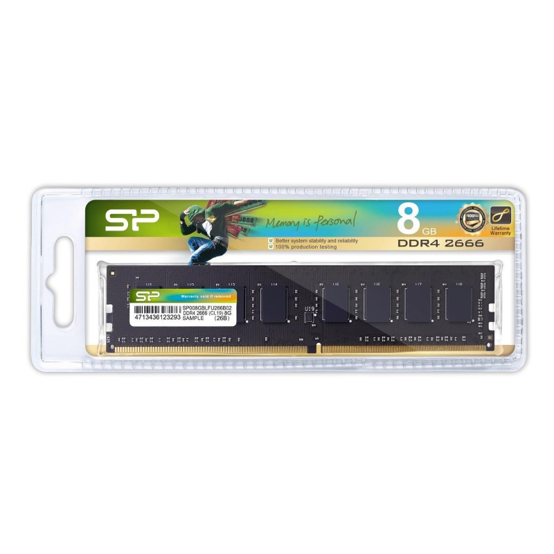 Pamięć DDR4 Silicon Power 8GB (1x8GB) 2666MHz CL19 1,2V czar… | PartsPC.pl