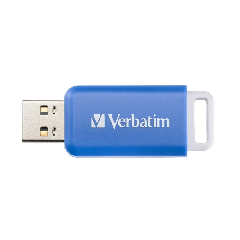 Pendrive Verbatim DataBar 64GB USB 2.0 Blue | PartsPC.pl