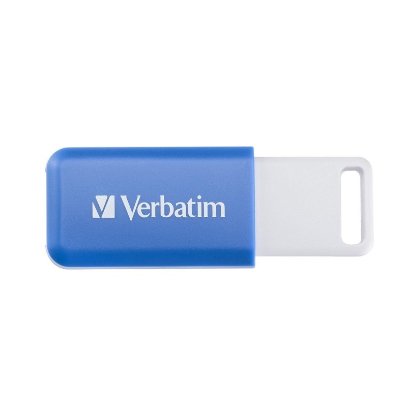 Pendrive Verbatim DataBar 64GB USB 2.0 Blue | PartsPC.pl