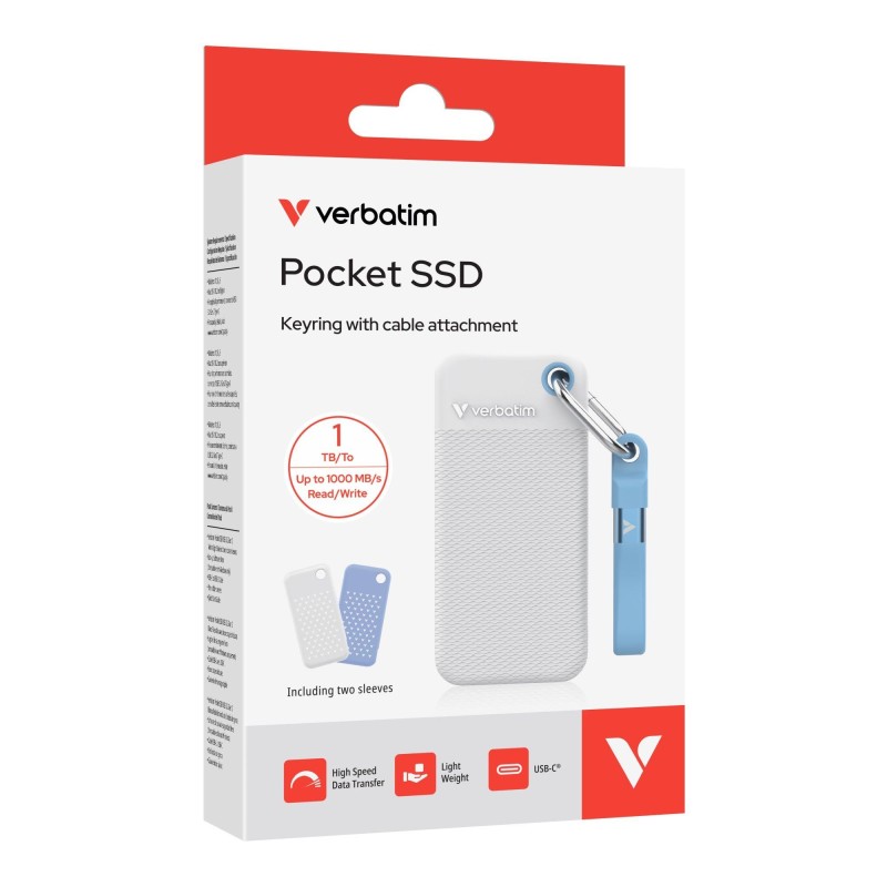 Verbatim Dysk SSD Pocket Summer Edition 1TB USB-C 1000MB/s… | PartsPC.pl