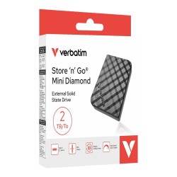 Dysk SSD zewnętrzny Verbatim Store 'n 'Go Mini Diamond 2TB U… | PartsPC.pl