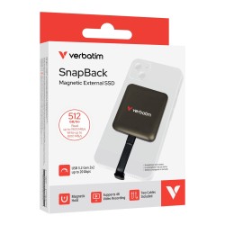 Verbatim Dysk zewnętrzny SnapBack Magnetic SSD Mocha MagSave… | PartsPC.pl