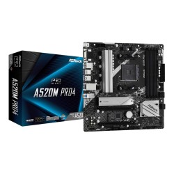 Płyta ASRock A520M Pro4 /AMD A520M/DDR4/SATA3/M.2/USB3... | PartsPC.pl