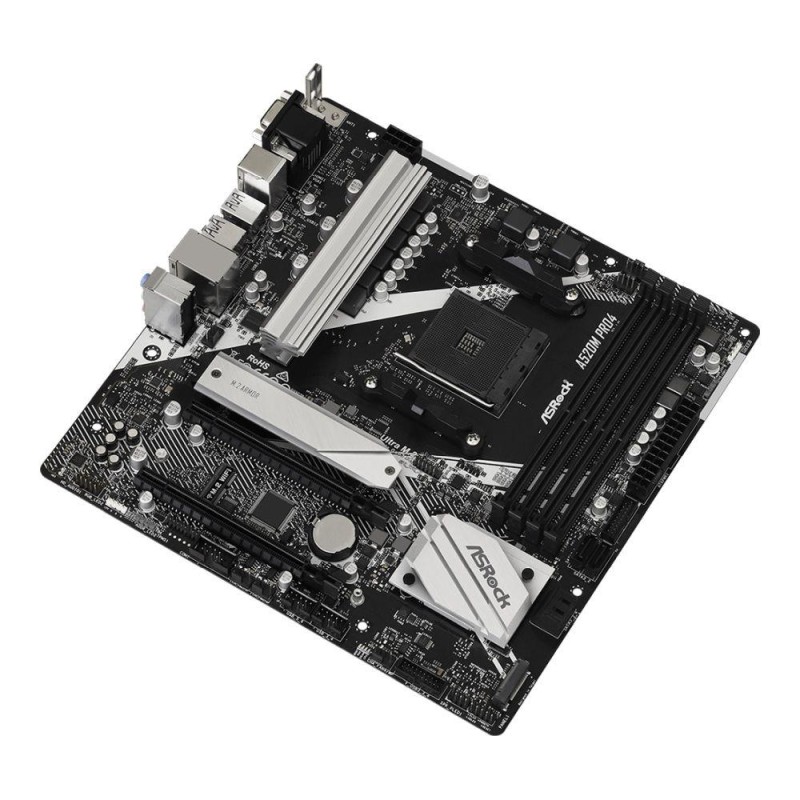 Płyta ASRock A520M Pro4 /AMD A520M/DDR4/SATA3/M.2/USB3... | PartsPC.pl