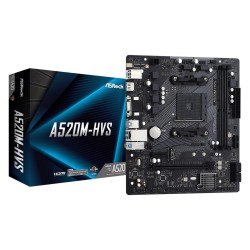 Płyta ASRock A520M-HVS /AMD A520M/DDR4/SATA3/M.2/USB3.1/PCIe… | PartsPC.pl