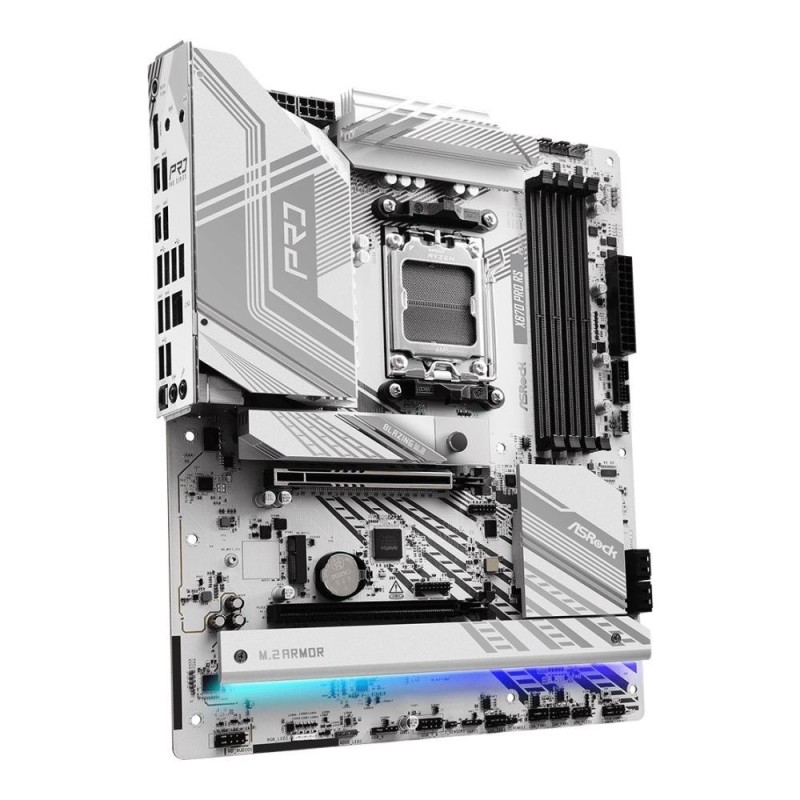 Płyta ASrock X870 PRO RS /AMD X870/DDR5/SATA3/M.2/USB4/PCIe5… | PartsPC.pl