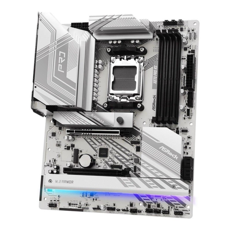 Płyta ASrock X870 PRO RS /AMD X870/DDR5/SATA3/M.2/USB4/PCIe5… | PartsPC.pl