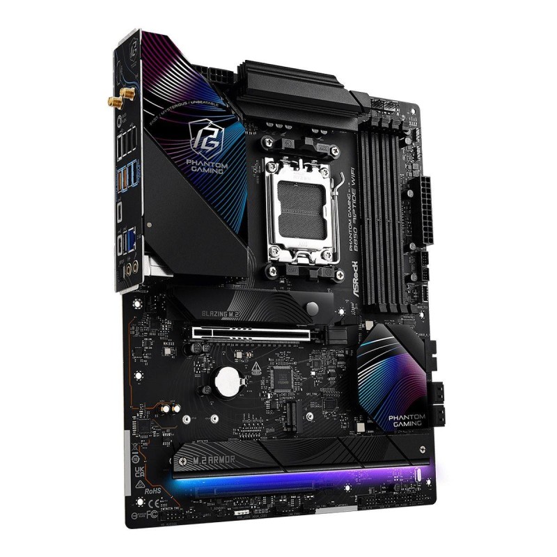 ASRock Płyta główna B850 Phantom Gaming Riptide WiFi AM5 4DD… | PartsPC.pl