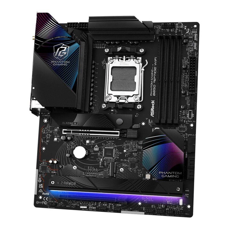 ASRock Płyta główna B850 Phantom Gaming Riptide WiFi AM5 4DD… | PartsPC.pl