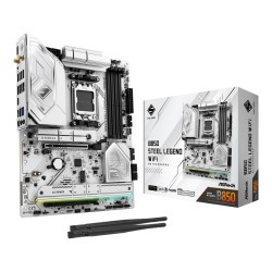 ASRock Płyta główna B850 Steel Legend WiFi AM5 4DDR5 ATX | PartsPC.pl