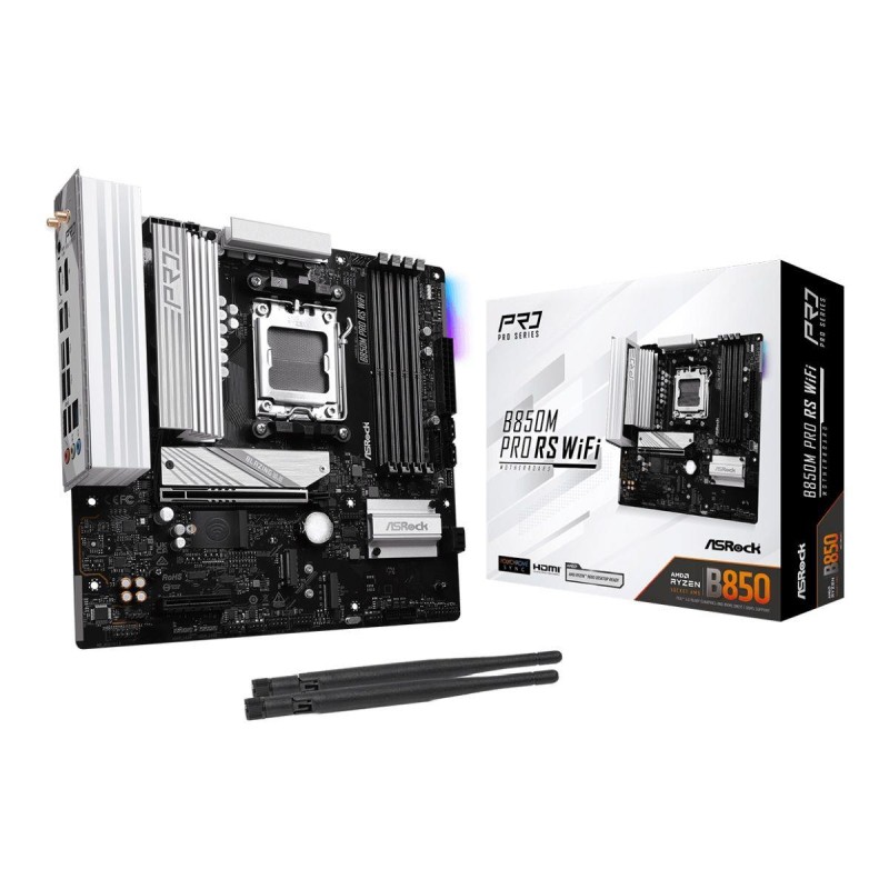 Płyta ASrock B850M Pro RS WiFi /AMD | PartsPC.pl