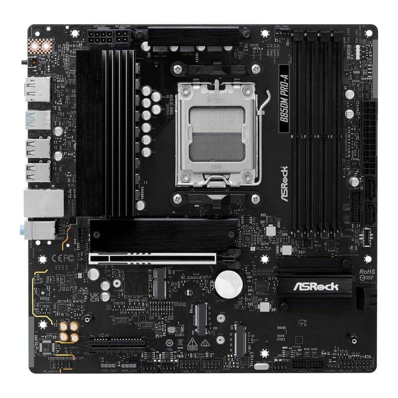 Płyta ASrock B850M Pro-A /AMD B850/DDR5/SATA3/M.2/USB3.1/PCI… | PartsPC.pl