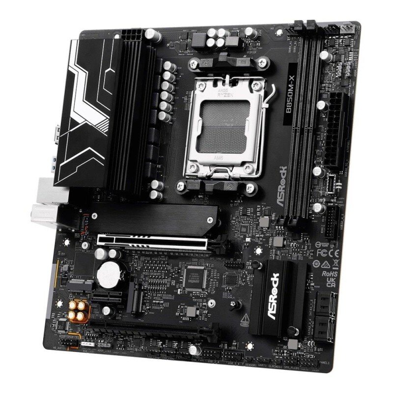 Płyta ASRock B850M-X R2.0 /AMD B850/DDR5/SATA3/M.2/USB3.0/PC… | PartsPC.pl