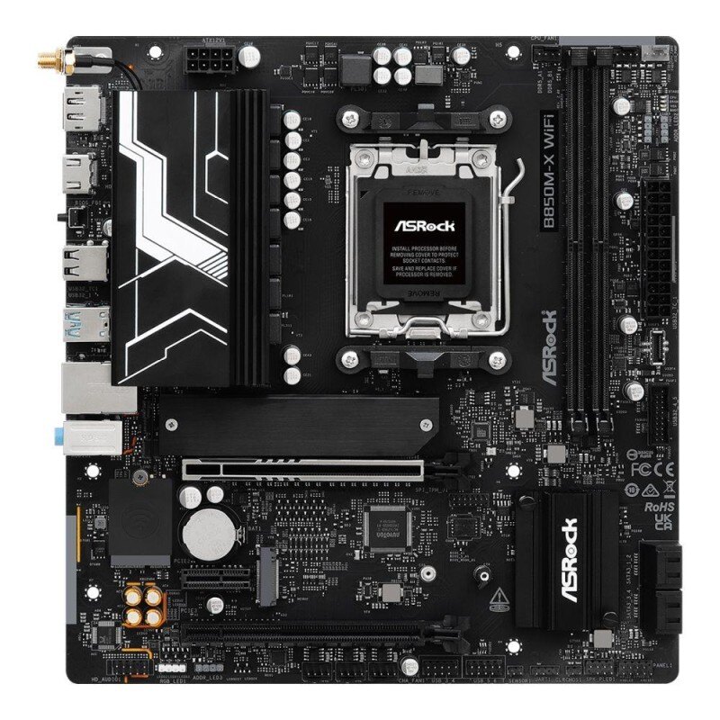 ASRock Płyta główna B850M-X WIFI R2.0 AM5 2DDR5 M.2 USBC mAT… | PartsPC.pl