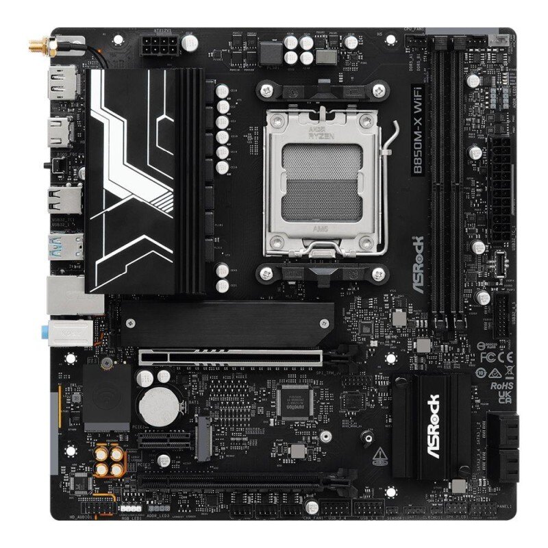 ASRock Płyta główna B850M-X WIFI R2.0 AM5 2DDR5 M.2 USBC mAT… | PartsPC.pl