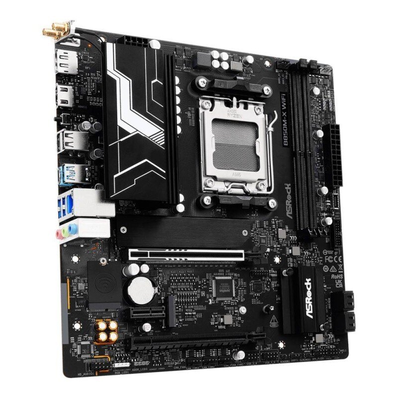 ASRock Płyta główna B850M-X WIFI R2.0 AM5 2DDR5 M.2 USBC mAT… | PartsPC.pl
