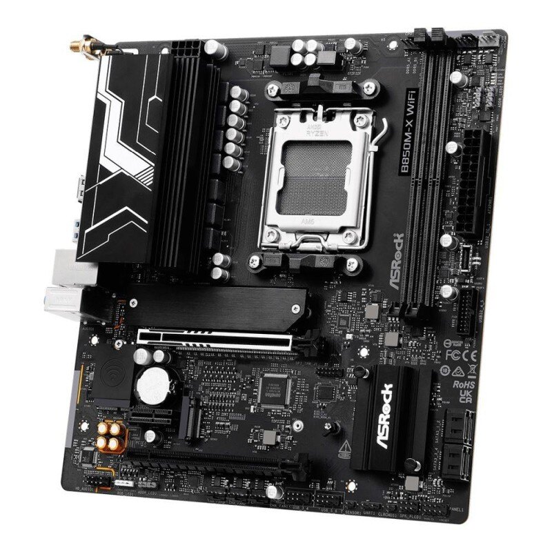 ASRock Płyta główna B850M-X WIFI R2.0 AM5 2DDR5 M.2 USBC mAT… | PartsPC.pl