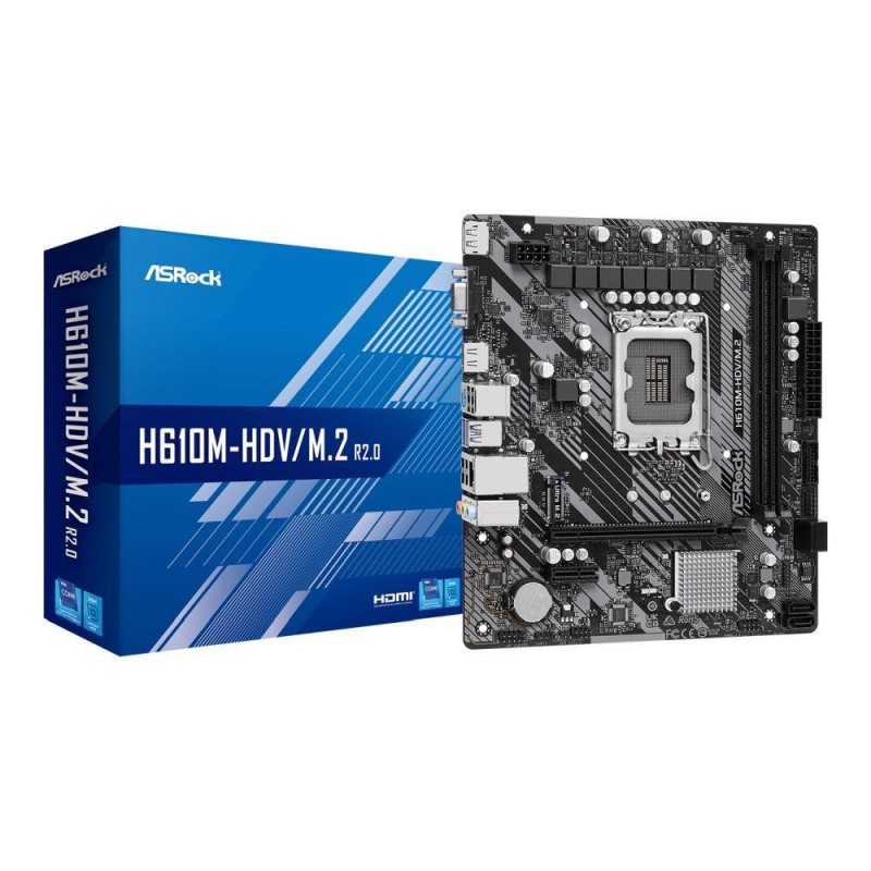 Płyta ASRock H610M-HDV/M.2 R2.0 | PartsPC.pl