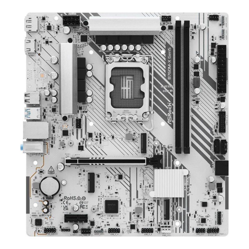 ASRock Płyta główna B760M-X GEN5 s1700 2DDR5 DP/HDMI mATX | PartsPC.pl