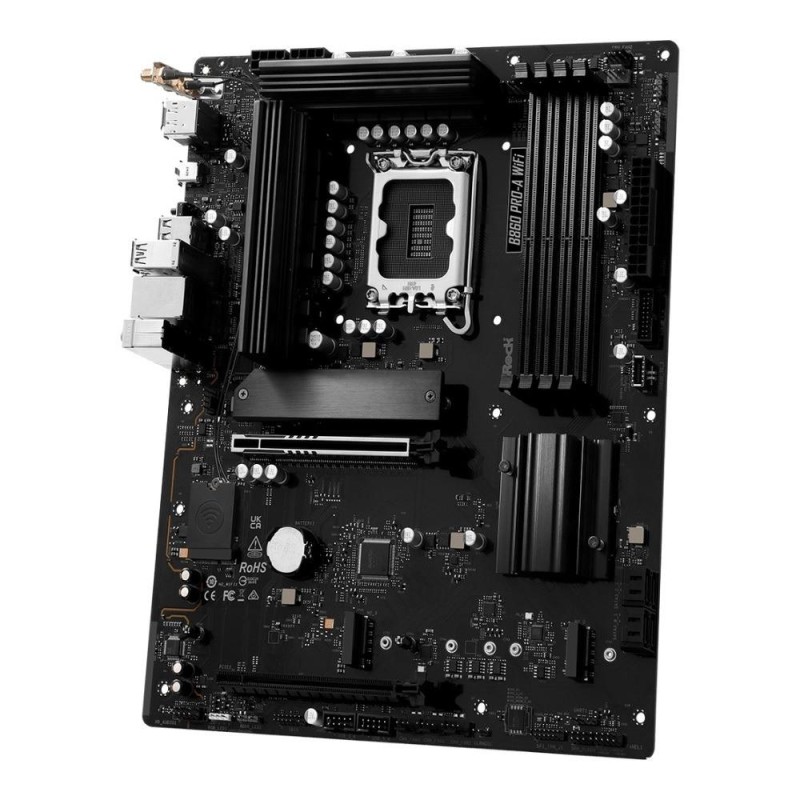 ASRock Płyta główna B860 PRO-A WIFI s1851 4DDR5 ATX | PartsPC.pl