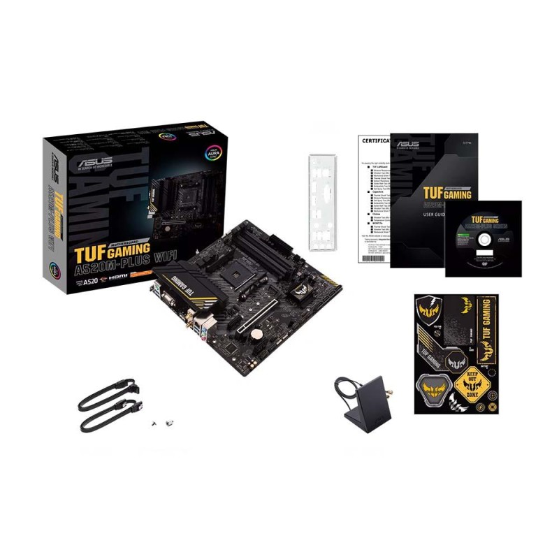 Płyta Asus TUF GAMING A520M-PLUS WIFI | PartsPC.pl