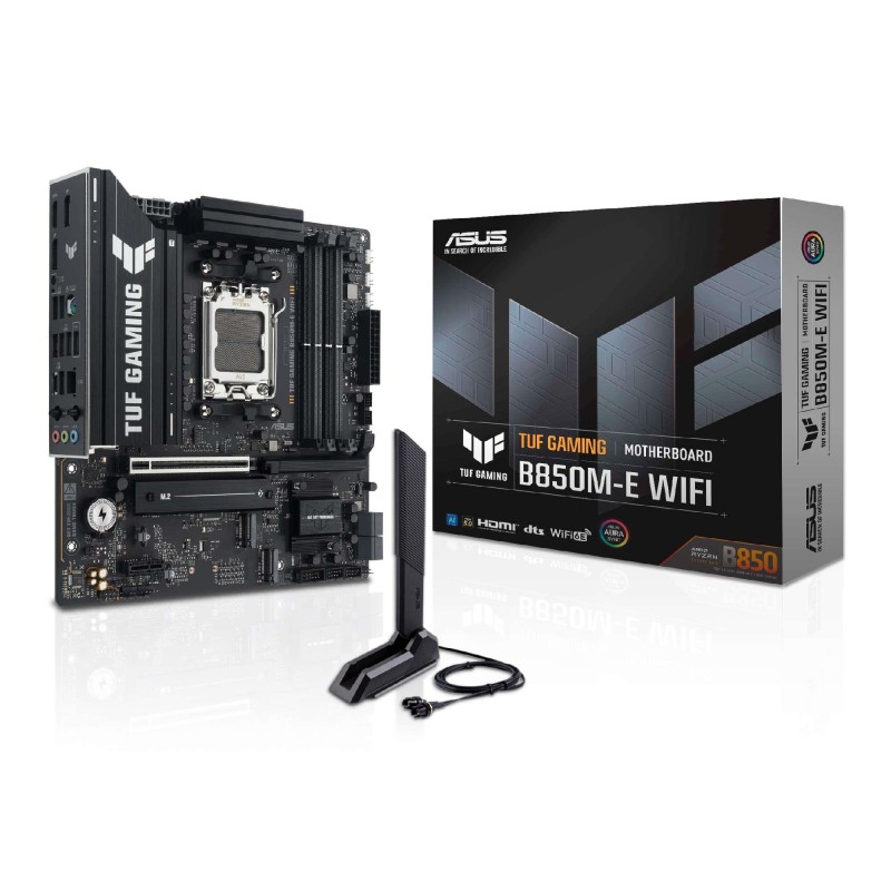 Asus Płyta główna TUF GAMING B850M-E WIFI 4DDR5 DP/HDMI mATX… | PartsPC.pl