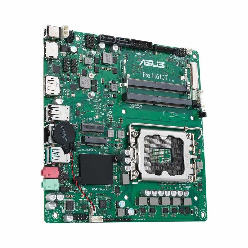 Płyta Asus Pro H610T-CSM /H610/DDR5/SATA3/M.2/USB3.1/s.1700/… | PartsPC.pl