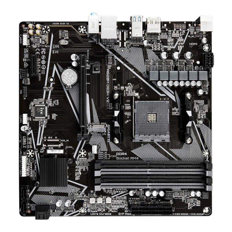 Płyta Gigabyte A520M DS3H V2 (rev. 1.0) /AMD | PartsPC.pl