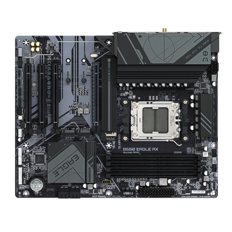 Gigabyte Płyta główna B650 EAGLE AX AM5 4DDR5 HDMI/DP ATX | PartsPC.pl