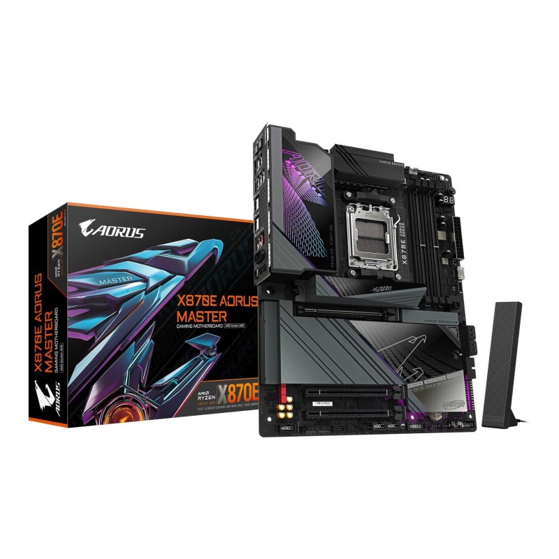 Gigabyte Płyta główna X870E AORUS MASTER AM5 4DDR5 HDMI/USB-… | PartsPC.pl
