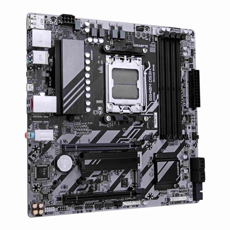 Gigabyte Płyta główna B840M DS3H AM5 4DDR5 HDMI/2DP mATX | PartsPC.pl