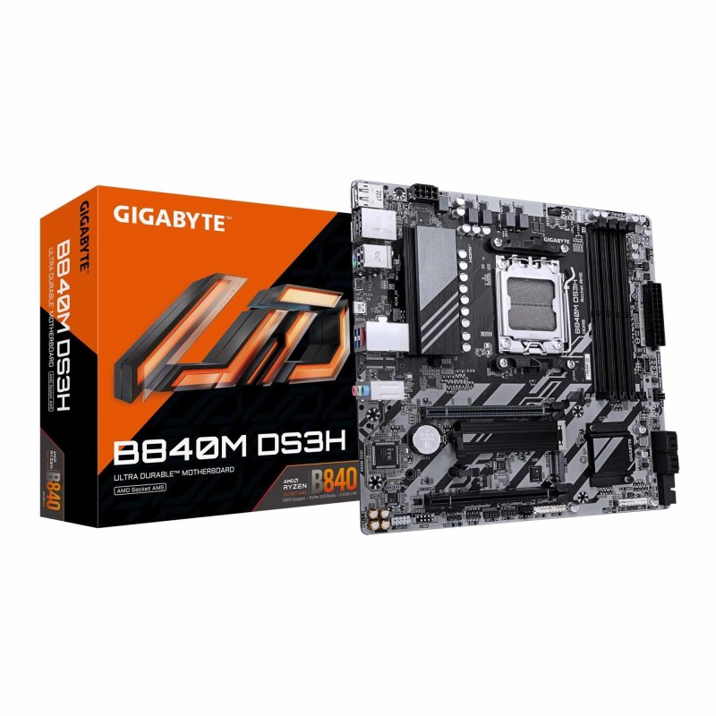 Gigabyte Płyta główna B840M DS3H AM5 4DDR5 HDMI/2DP mATX | PartsPC.pl