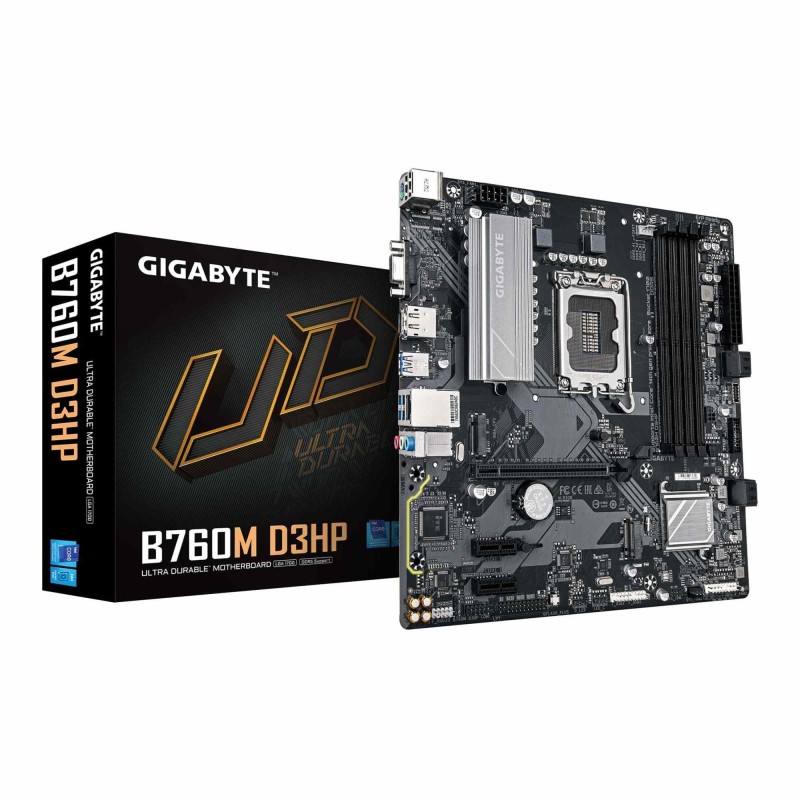 Płyta Gigabyte B760M D3HP /B760/DDR5/SATA3/M.2/USB3.0/PCIe4.… | PartsPC.pl