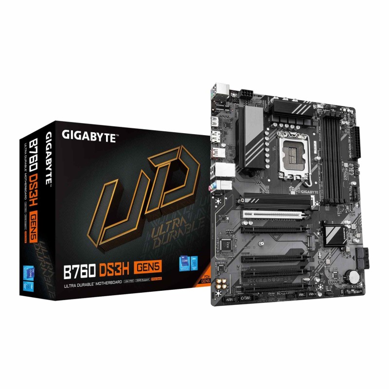 Gigabyte Płyta główna B760 DS3H GEN5 s1700 4DDR5 HDMI/DP ATX… | PartsPC.pl