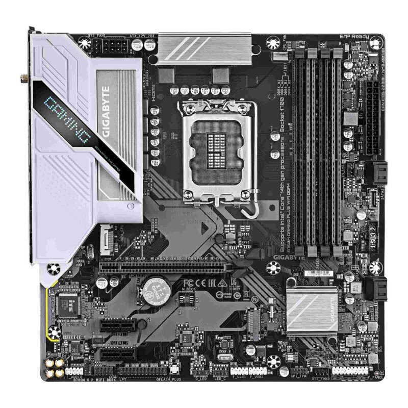 Płyta Gigabyte B760M GAMING PLUS WIFI DDR4 (rev. 1.0) | PartsPC.pl