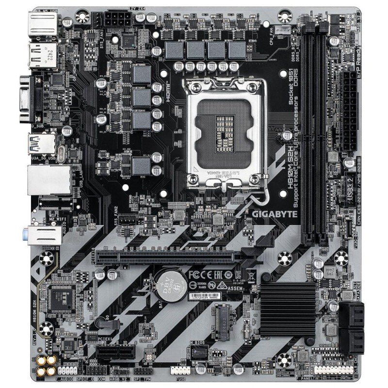Gigabyte Płyta główna H810M S2H s1851 2DDR5 DP/HDMI/DSUB mAT… | PartsPC.pl