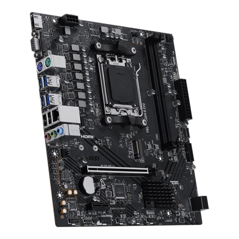 Płyta MSI PRO A620AM-B EVO /AMD A620/DDR5/SATA3/M.2/USB3.0/P… | PartsPC.pl