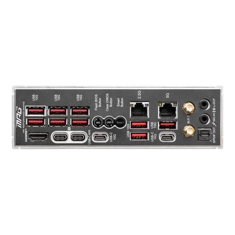 MSI Płyta główna MPG X870E CARBON WIFI AM5 4DDR5 ATX | PartsPC.pl