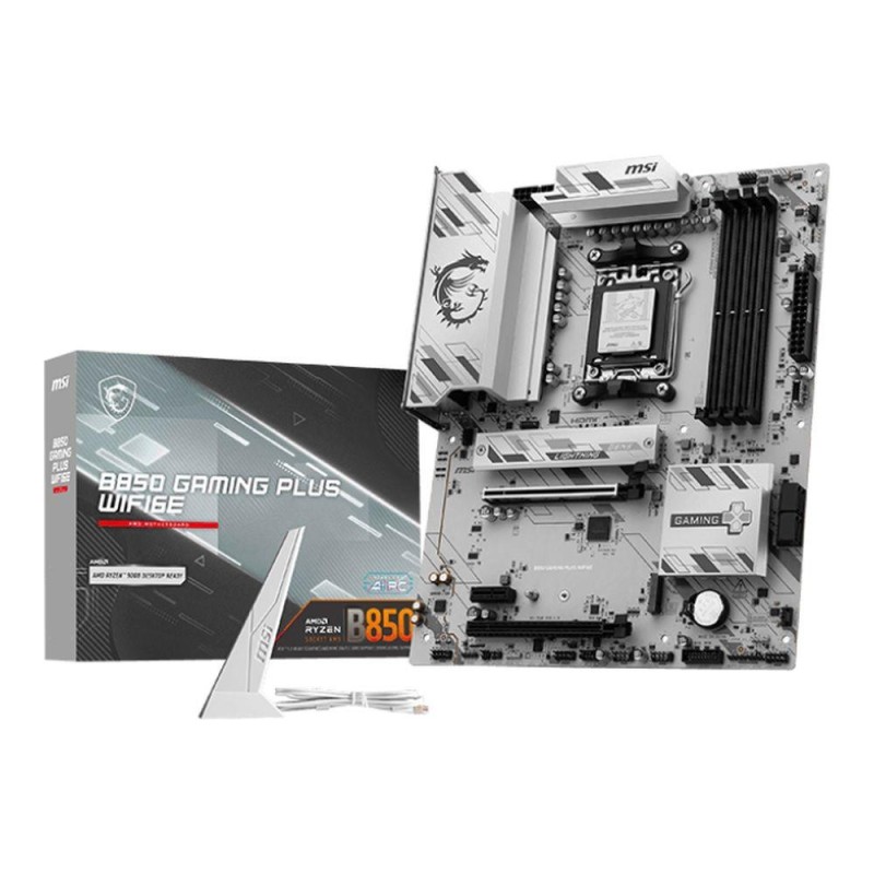 MSI Płyta główna B850 GAMING PLUS WIFI6E AM5 4DDR5 ATX | PartsPC.pl