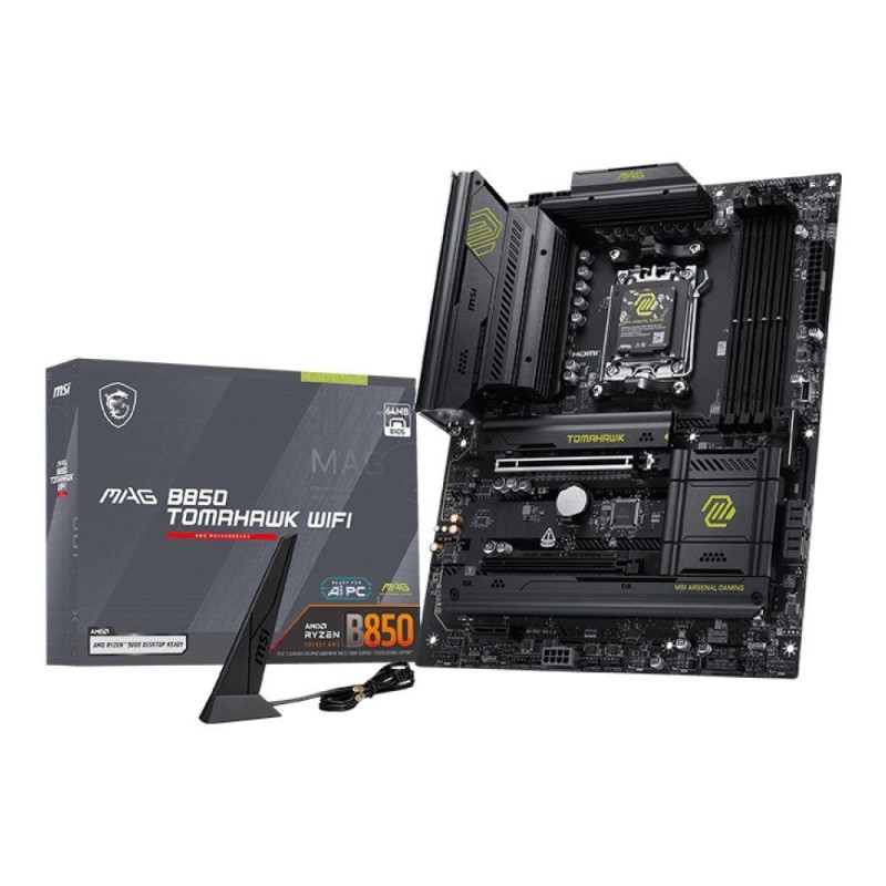 MSI Płyta główna MAG B850 TOMAHAWK WIFI AM5 4DDR5 ATX | PartsPC.pl