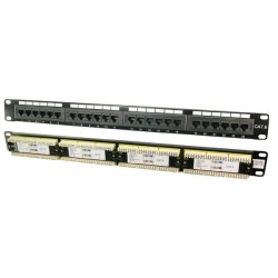 Patch panel CAT6 24-porty | PartsPC.pl