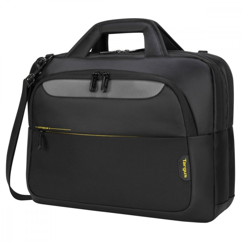 Torba na laptopa CityGear 14-15.6 cala Topload czarna | PartsPC.pl