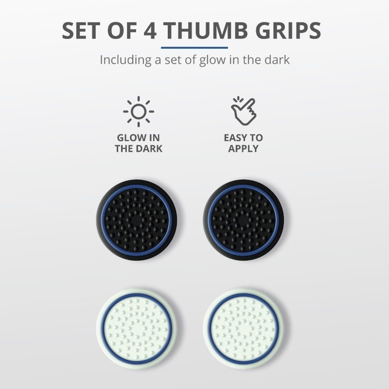 Zestaw nakładek GXT266 4 pak Thumb Grips PS5 | PartsPC.pl