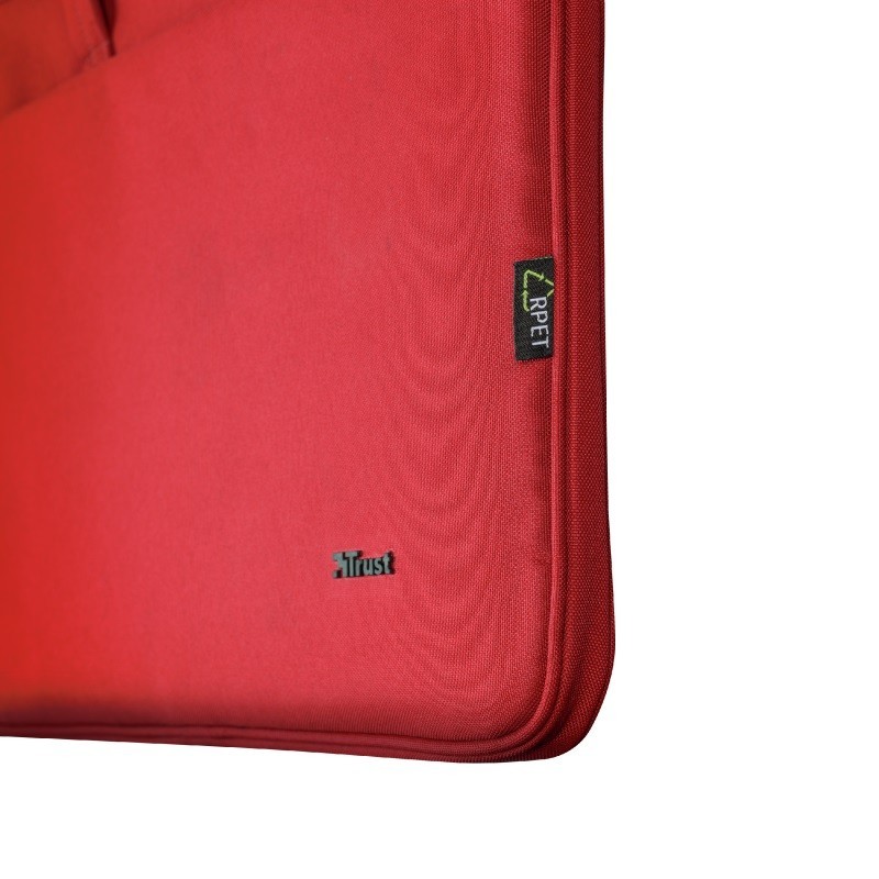 Torba na laptopa 16 cali Bologna ECO, czerwona | PartsPC.pl